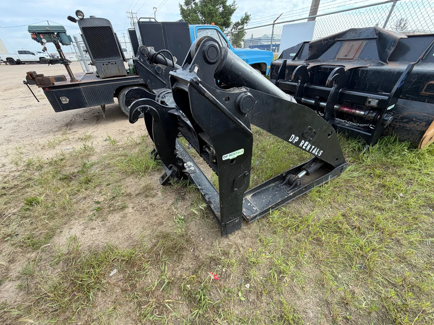 DP Rentals grapple fork attachment